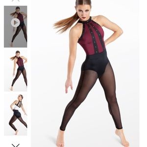 Weissman dance costume, worn for competition, IC